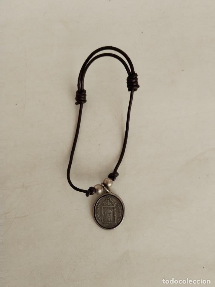 Joyeria: pulsera sagrado rostro cord&oacute;n plata 925 - Foto 4