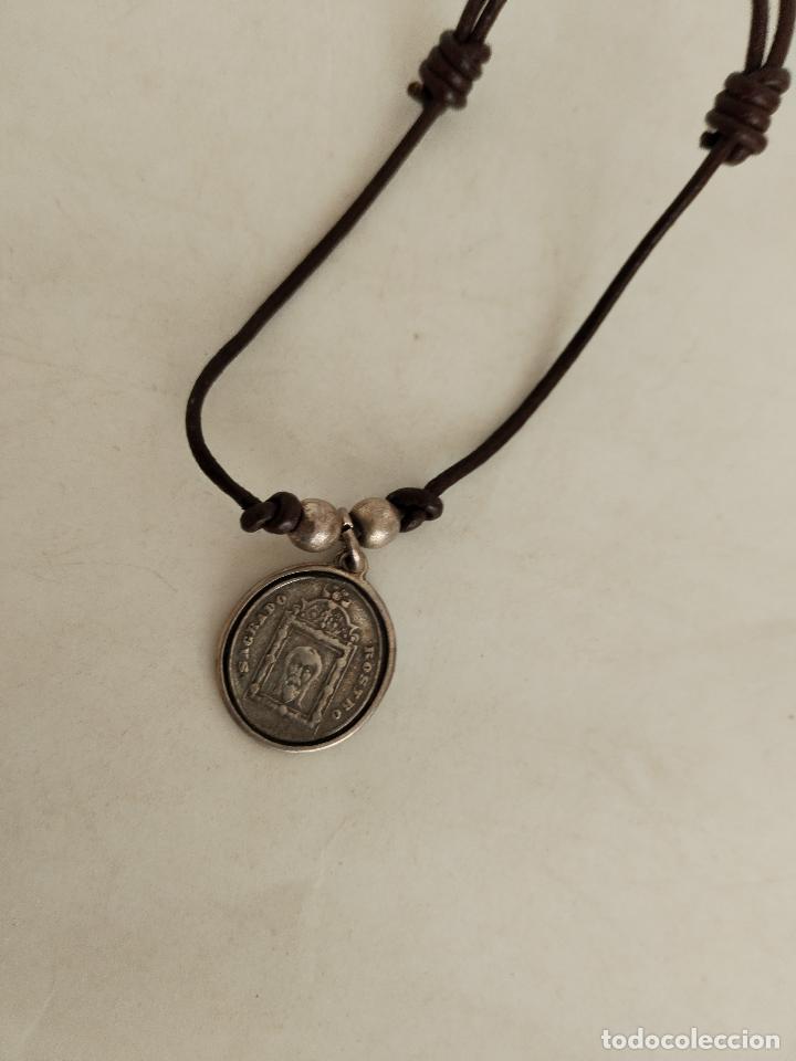 Joyeria: pulsera sagrado rostro cord&oacute;n plata 925 - Foto 1