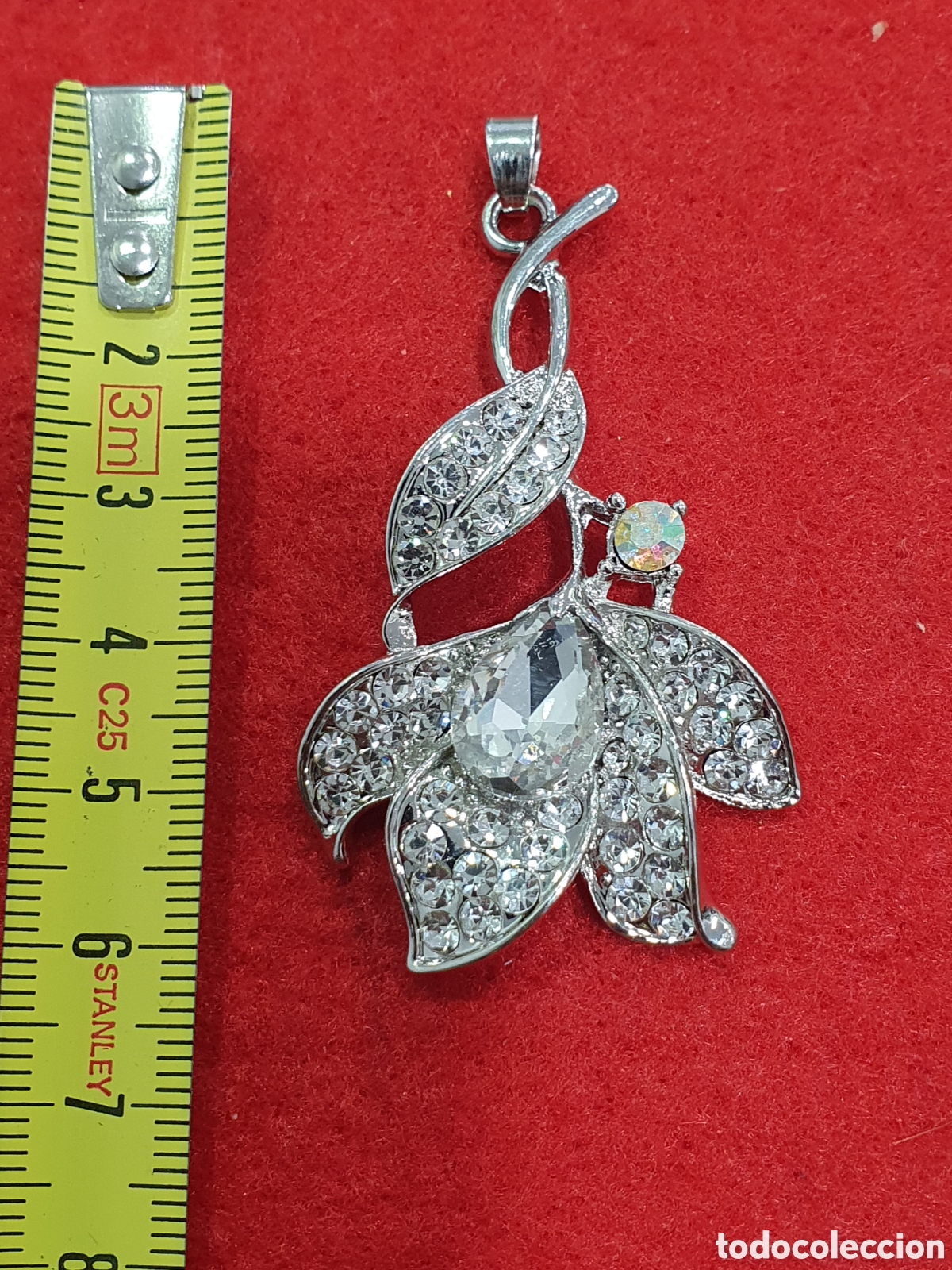 Joyeria: Colgante en forma de hoja. (L61) - Foto 2