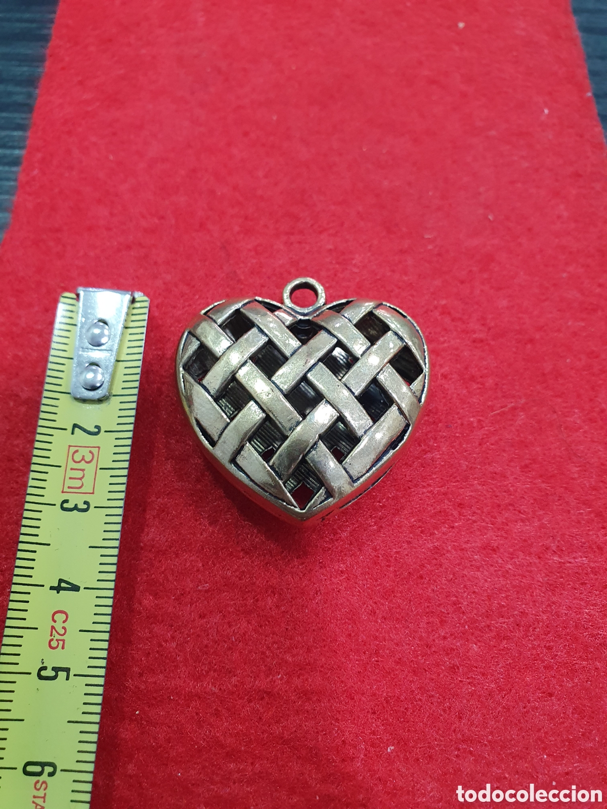 Joyeria: Colgante en forma de coraz&oacute;n. (L61) - Foto 2