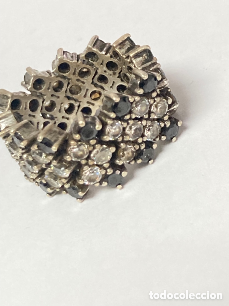 Joyeria: Sortija de plata y circonitas /S50 - Foto 3
