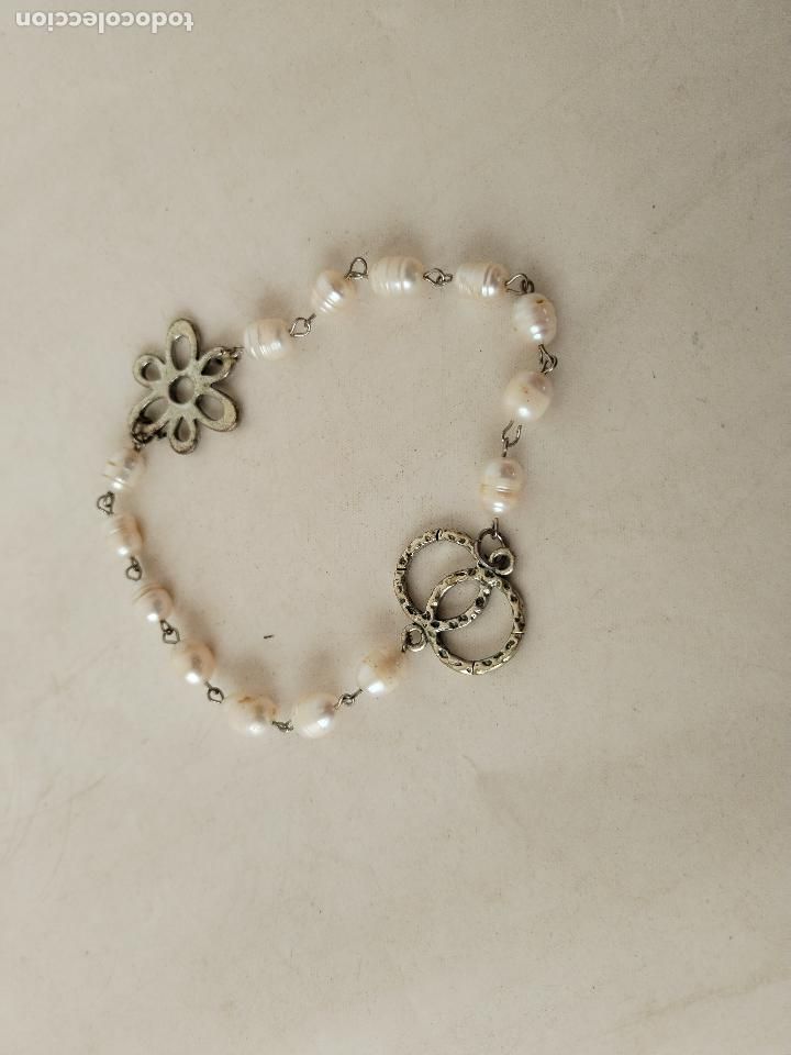 Joyeria: pulsera de perlas cultivadas y plata - Foto 2