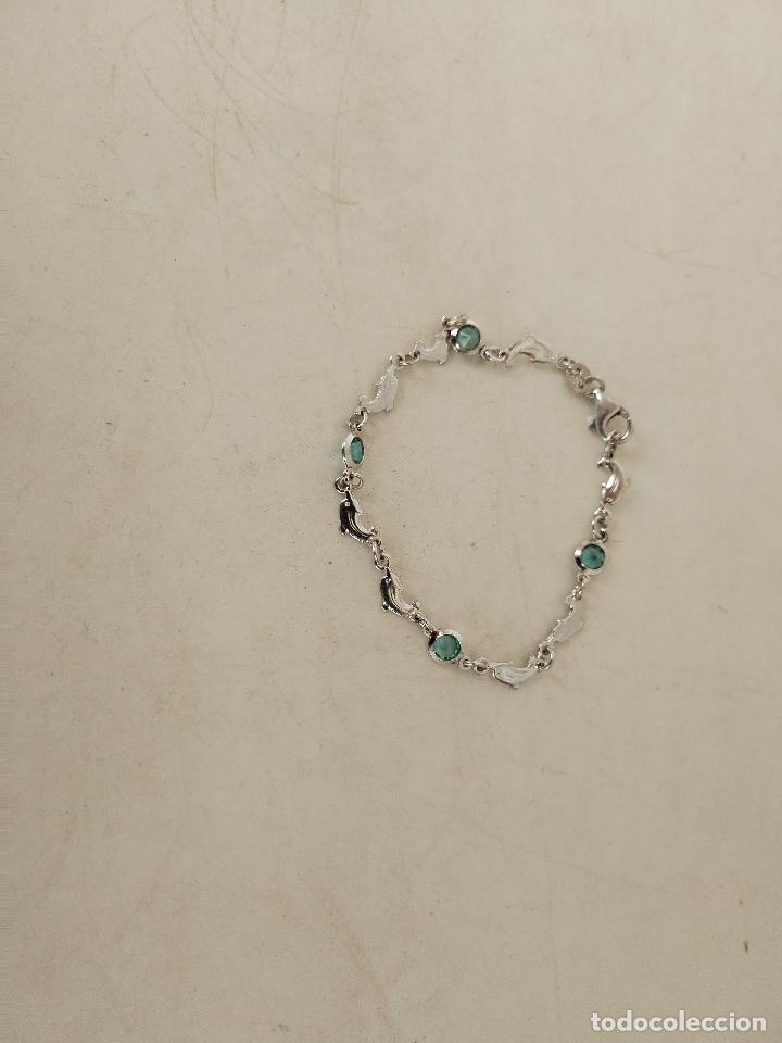 Joyeria: pulsera plata delfines - Foto 2
