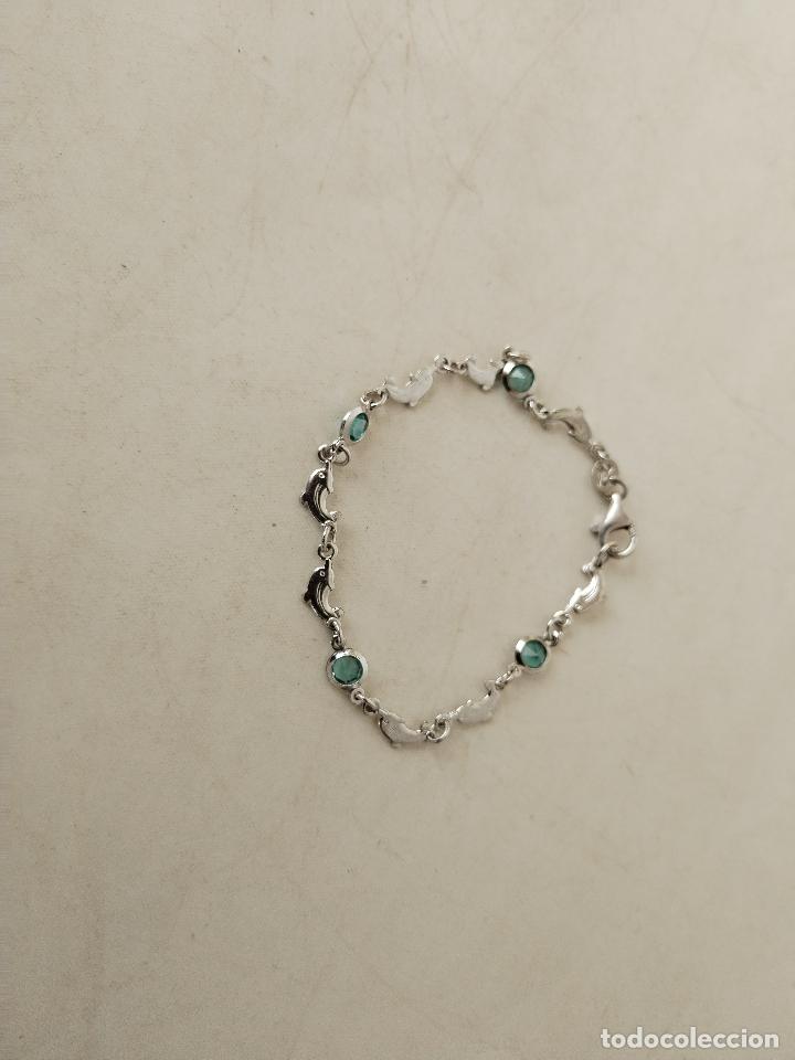 Joyeria: pulsera plata delfines - Foto 3
