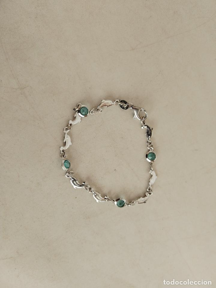 Joyeria: pulsera plata delfines - Foto 1
