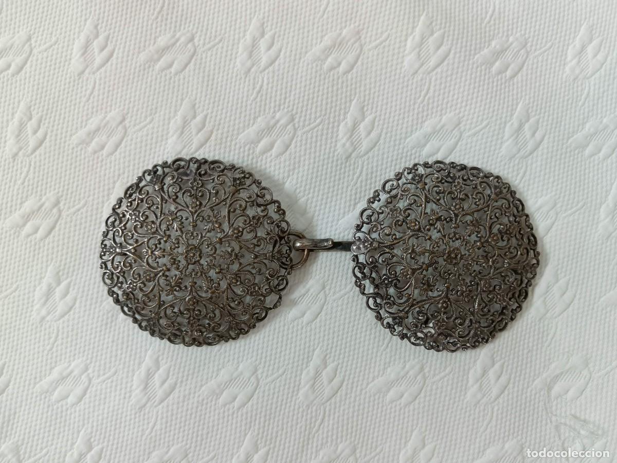 Joyeria: ANTIGUO BROCHE DE FILIGRANA - Foto 1
