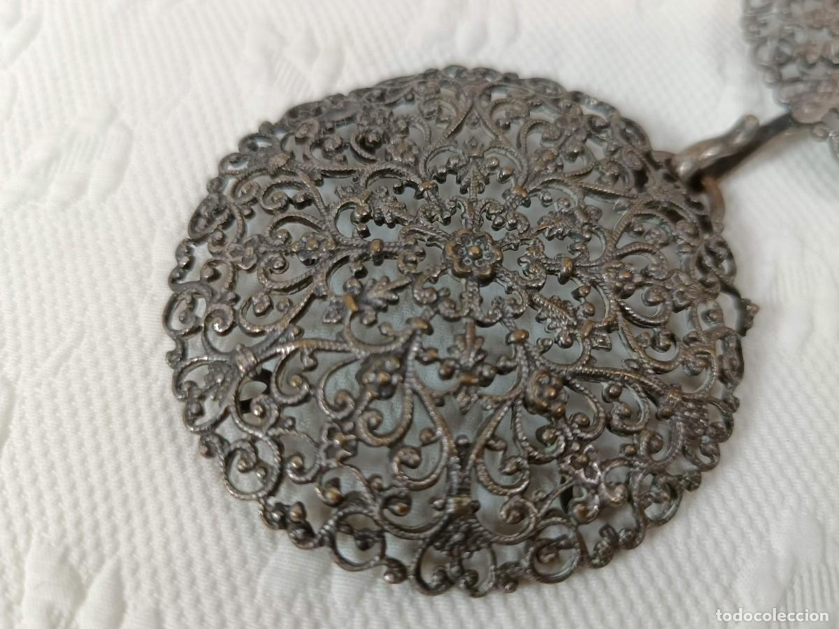 Joyeria: ANTIGUO BROCHE DE FILIGRANA - Foto 3