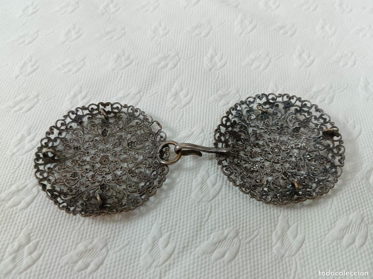 Joyeria: ANTIGUO BROCHE DE FILIGRANA - Foto 5