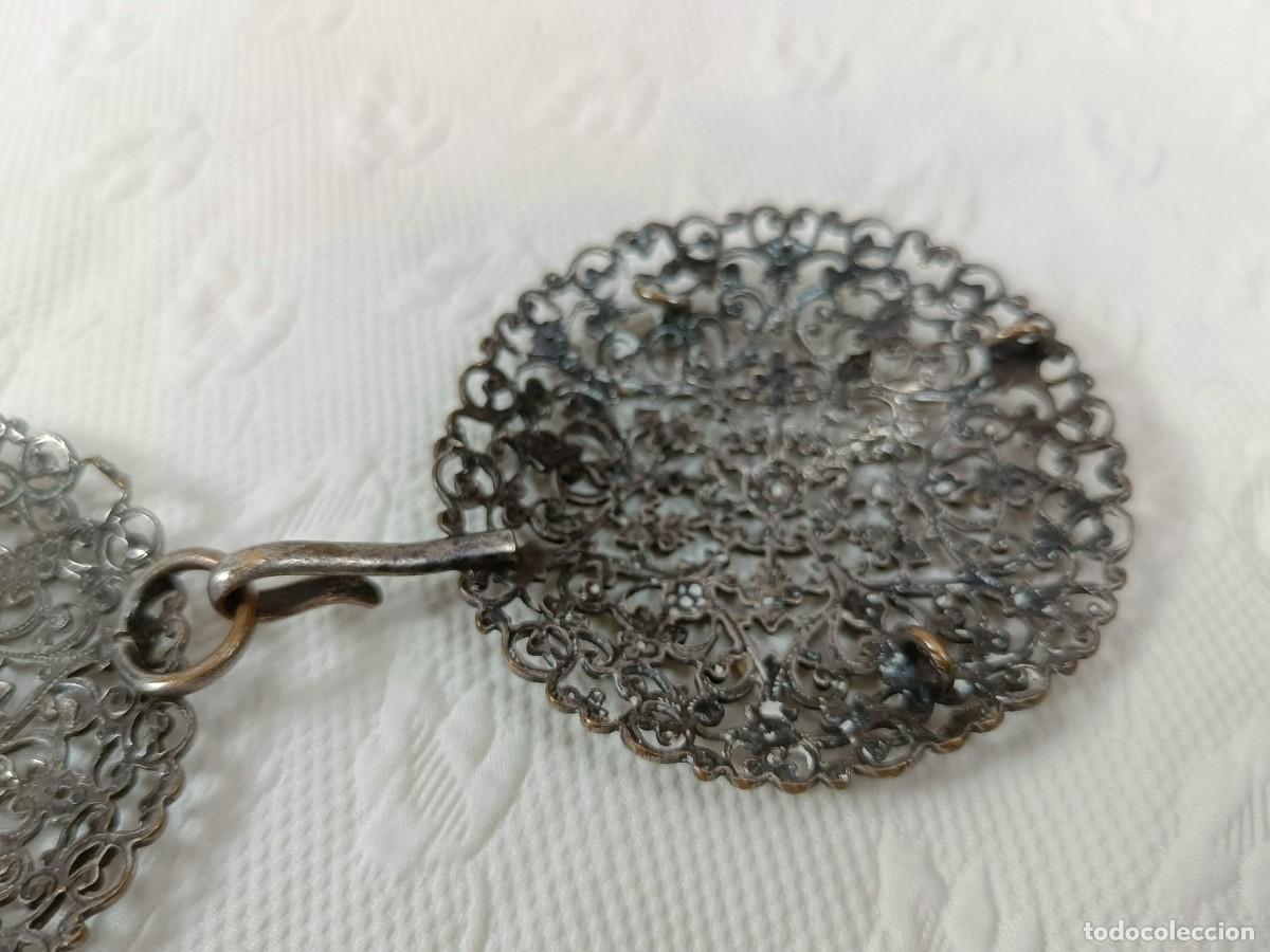 Joyeria: ANTIGUO BROCHE DE FILIGRANA - Foto 6