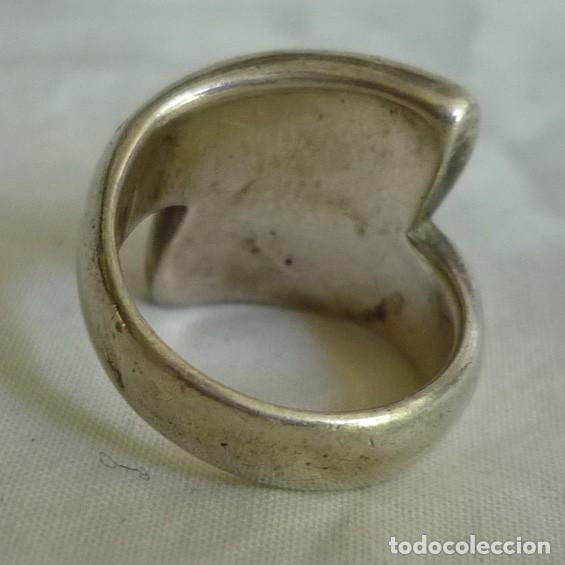 Joyeria: Anillo de plata 925 y n&aacute;car madreperla - Foto 5