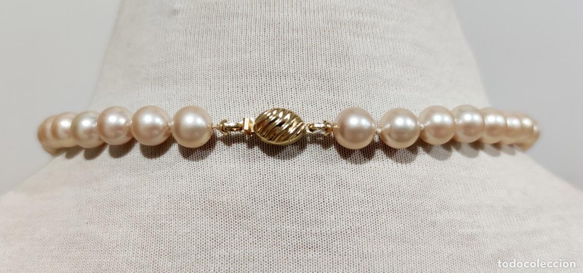 Joyeria: COLLAR DE PERLAS CON CIERRE DORADO. - Foto 3