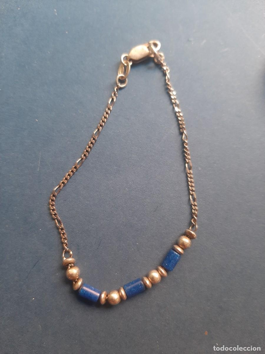 Joyeria: Pulsera plata y lapislazuli 925 - Foto 1