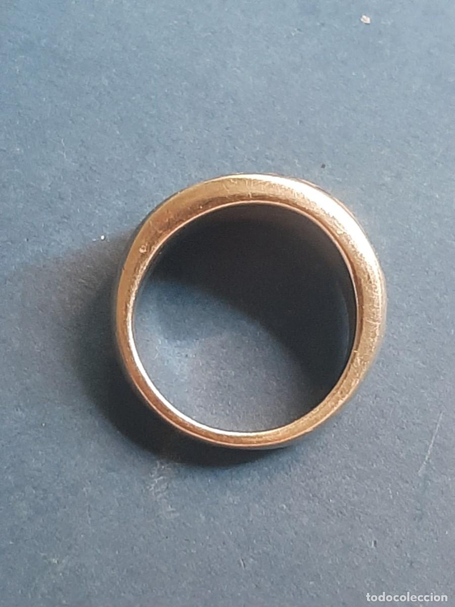 Joyeria: Anillo de plata y nacar natural 925 - Foto 4