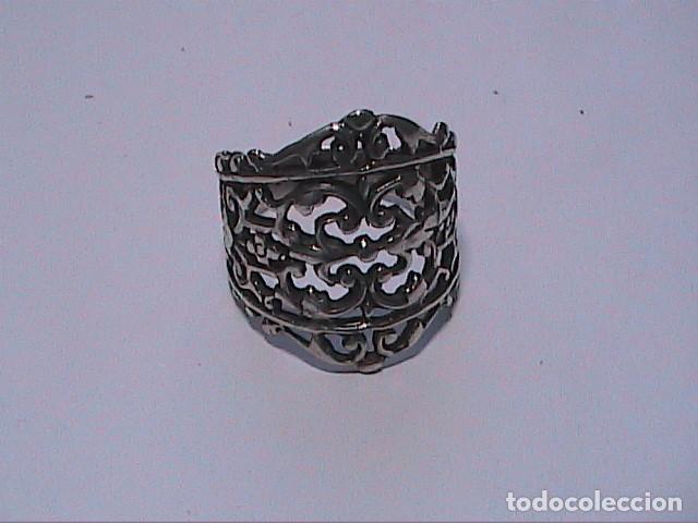 Joyeria: EXCELENTE ANILLO VINTAGE DE PLATA DE LEY 925. - Foto 2