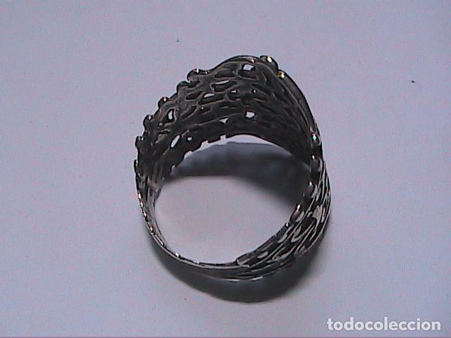 Joyeria: EXCELENTE ANILLO VINTAGE DE PLATA DE LEY 925. - Foto 4