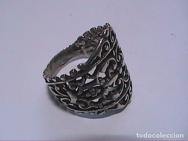 Joyeria: EXCELENTE ANILLO VINTAGE DE PLATA DE LEY 925. - Foto 1