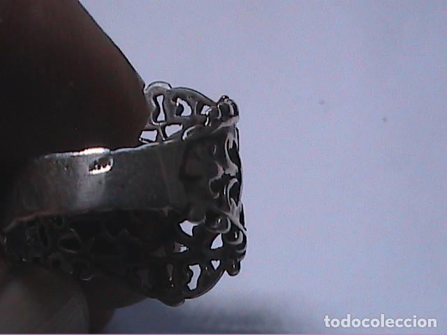 Joyeria: EXCELENTE ANILLO VINTAGE DE PLATA DE LEY 925. - Foto 7