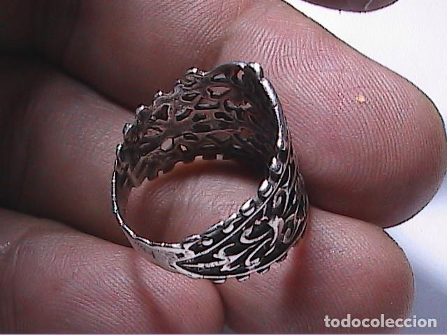 Joyeria: EXCELENTE ANILLO VINTAGE DE PLATA DE LEY 925. - Foto 8