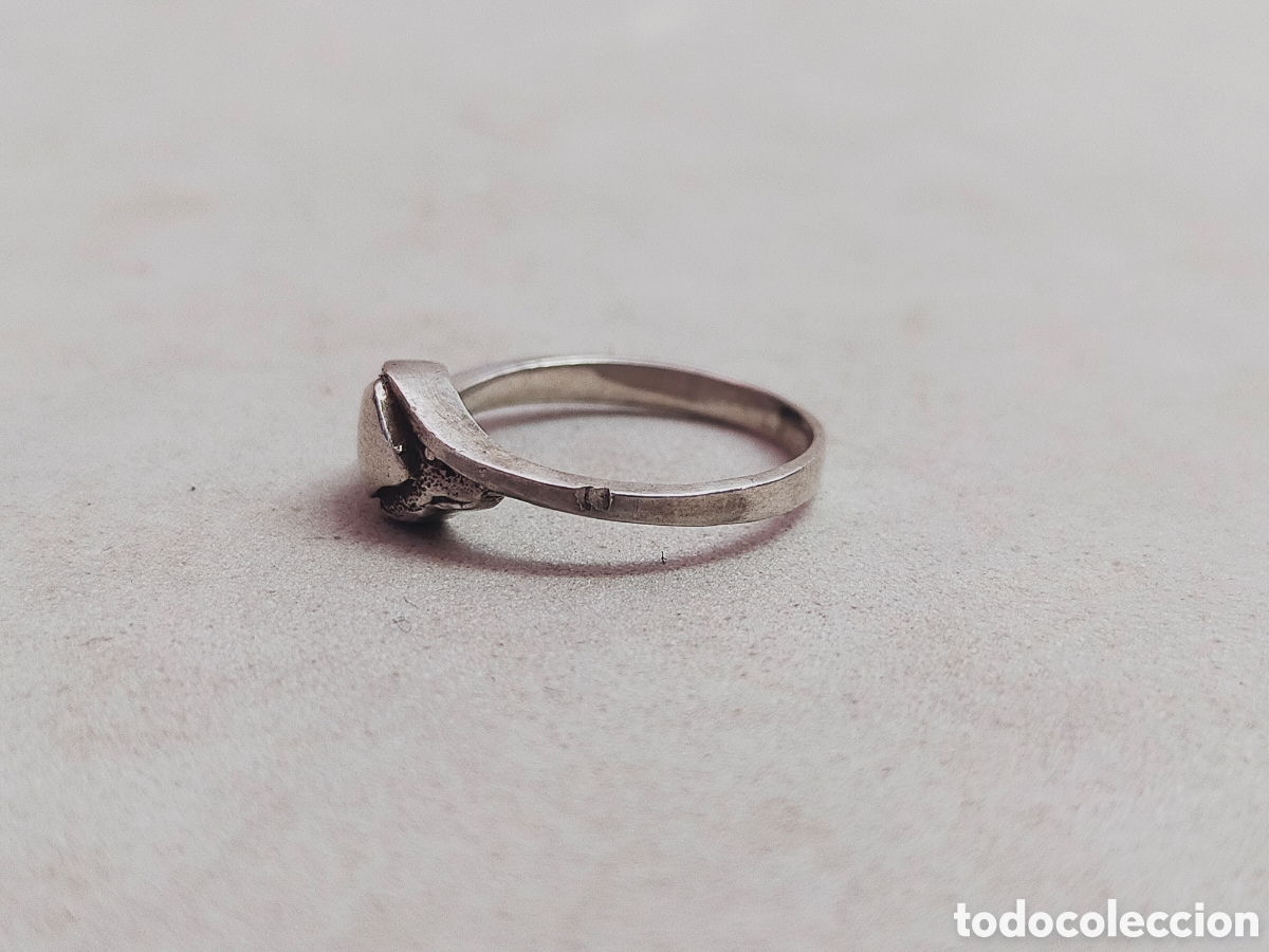 Joyeria: ANILLO O SORTIJA DE PLATA. - Foto 3