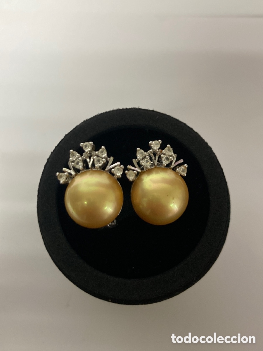 Joaillerie: Pendientes Plata vintage rodiada/ P32