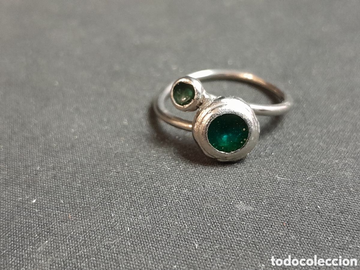 Joyeria: JOY-2723. ANILLO DE METAL PLATEADO. - Foto 2
