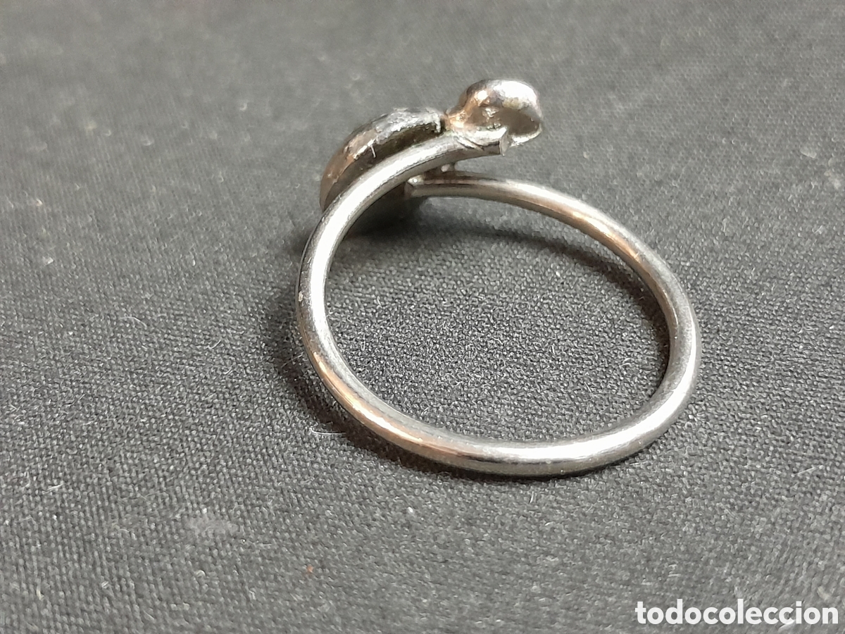 Joyeria: JOY-2723. ANILLO DE METAL PLATEADO. - Foto 3