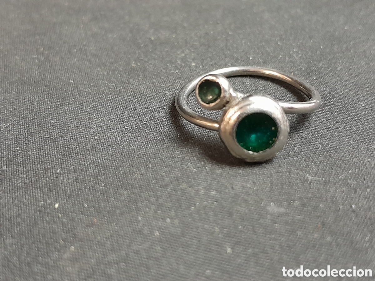 Joyeria: JOY-2723. ANILLO DE METAL PLATEADO. - Foto 1