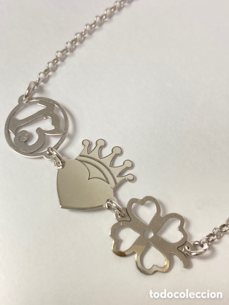 Joyeria: Pulsera de plata de la suerte /P 22 - Foto 2