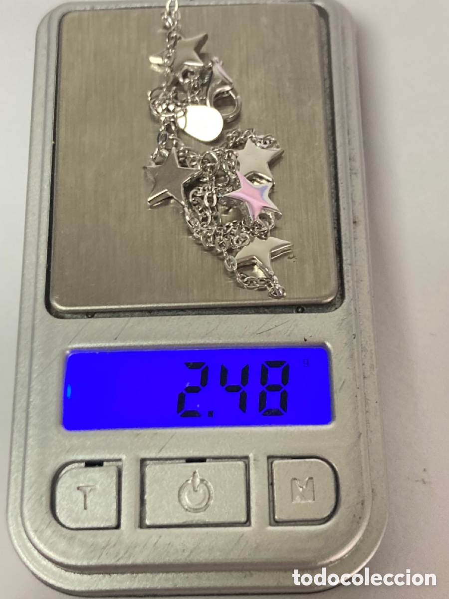 Joyeria: Pulsera de plata con estrellas/pul29 - Foto 6