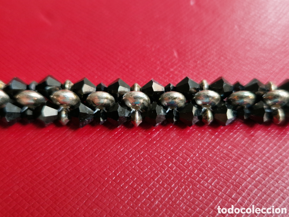 Joyeria: PULSERA DE PLATA Y CRISTAL NEGROS - Foto 5