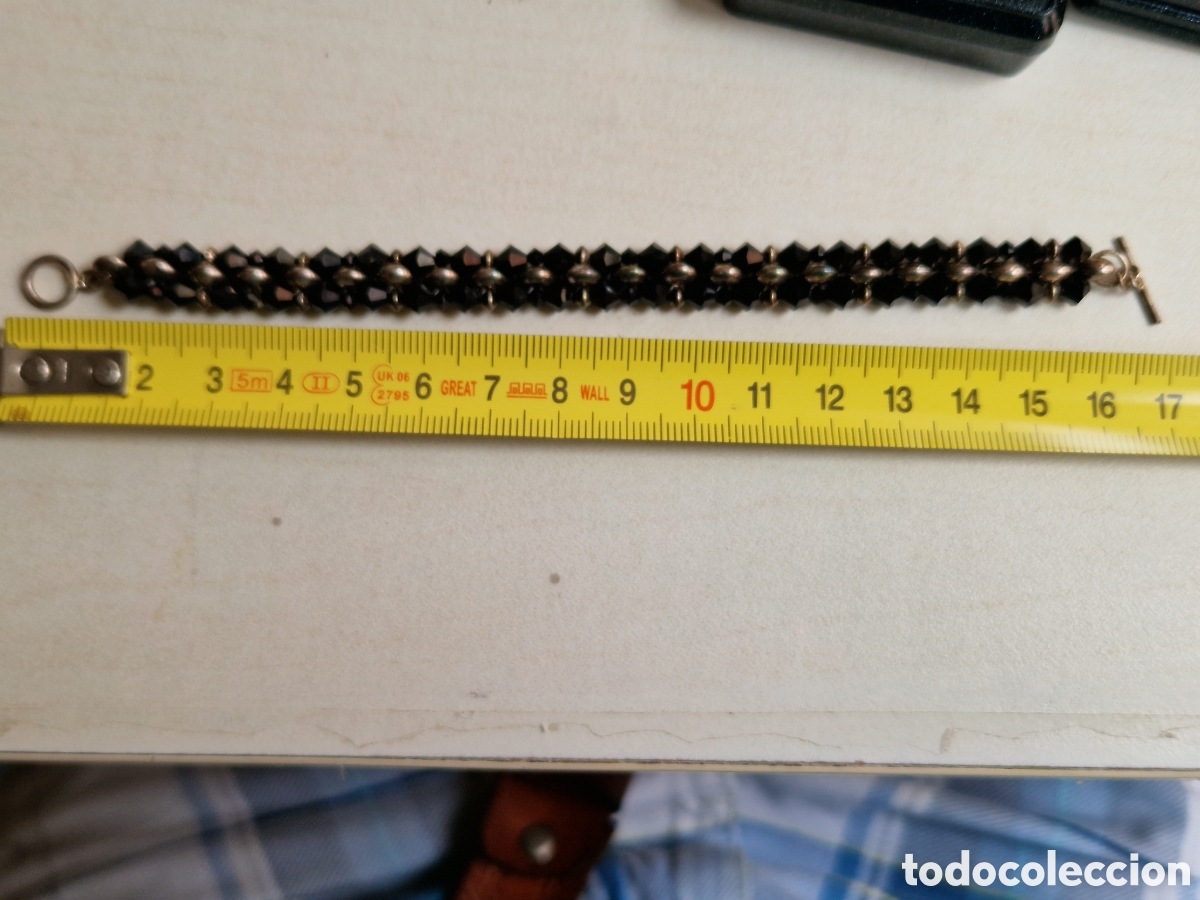 Joyeria: PULSERA DE PLATA Y CRISTAL NEGROS - Foto 7