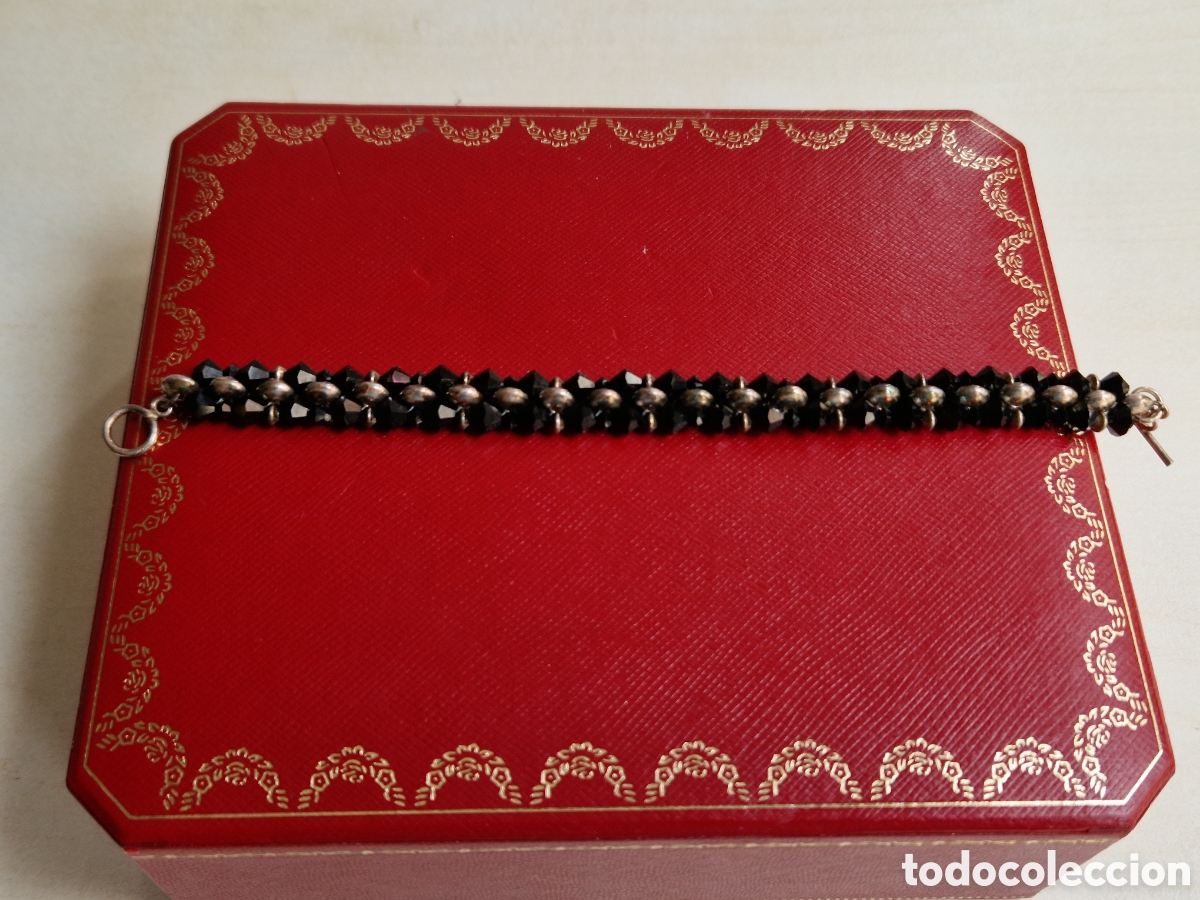 Joyeria: PULSERA DE PLATA Y CRISTAL NEGRO - Foto 5