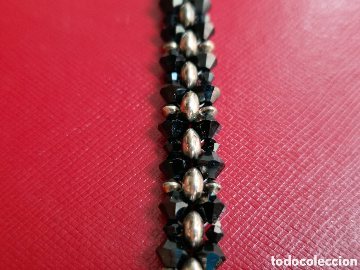 Joyeria: PULSERA DE PLATA Y CRISTAL NEGRO - Foto 7