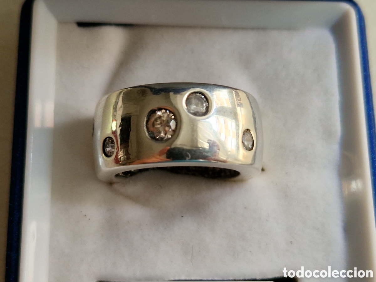 Joyeria: ANILLO DE PLATA DE LEY CONTRASTES - Foto 3