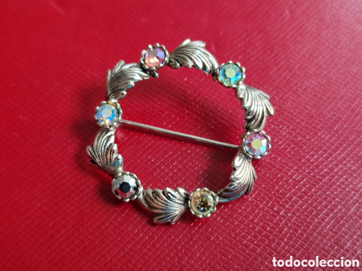 Joyeria: BROCHE ACERO Y CRISTAL ESTRENAR - Foto 6