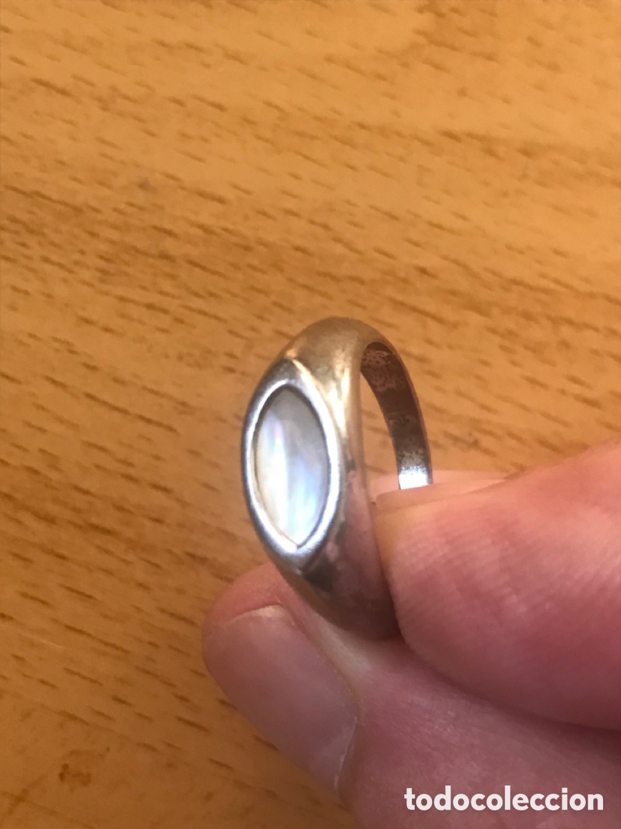 Joyeria: Anillo de PLATA con n&aacute;car - Foto 3