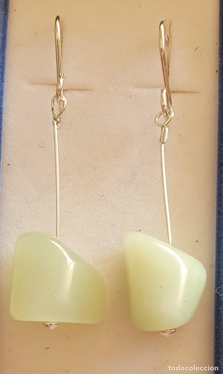 Joyeria: pendientes de plata largos - Foto 2