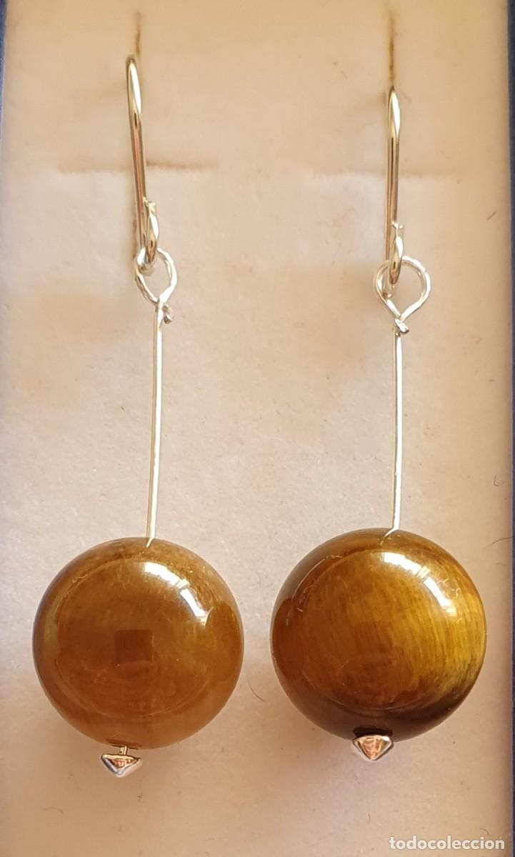 Joyeria: pendientes de plata largos - Foto 2
