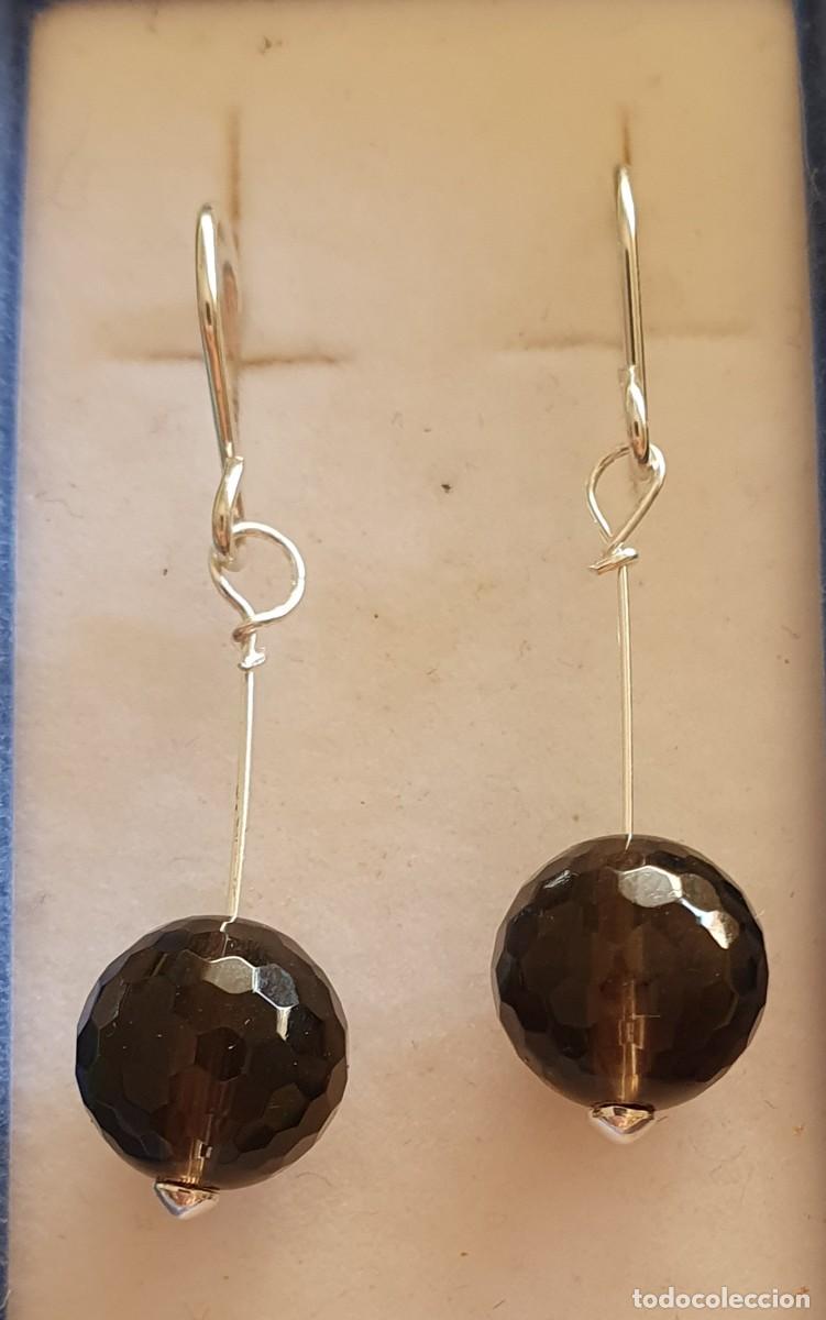 Joyeria: pendientes de plata largos - Foto 2