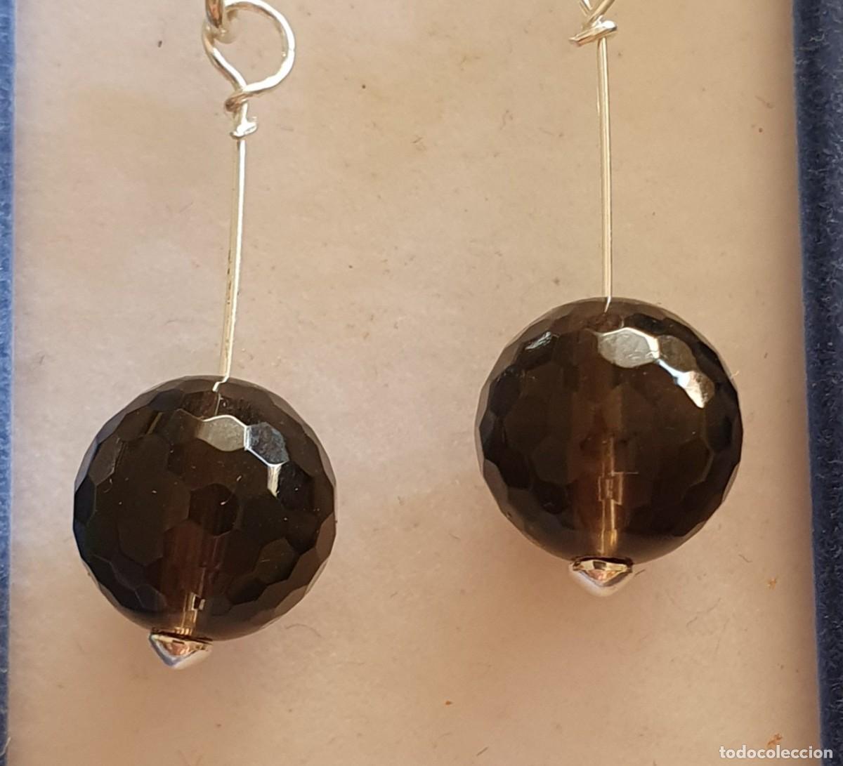 Joyeria: pendientes de plata largos - Foto 1