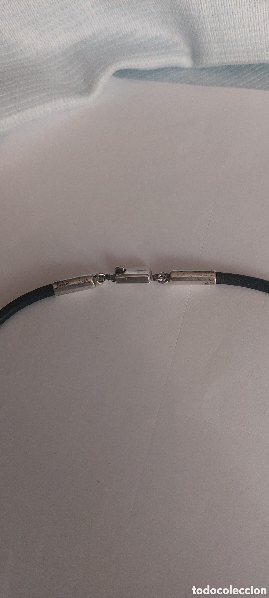 Joyeria: COLLAR PLATA Y CUERO - Foto 4