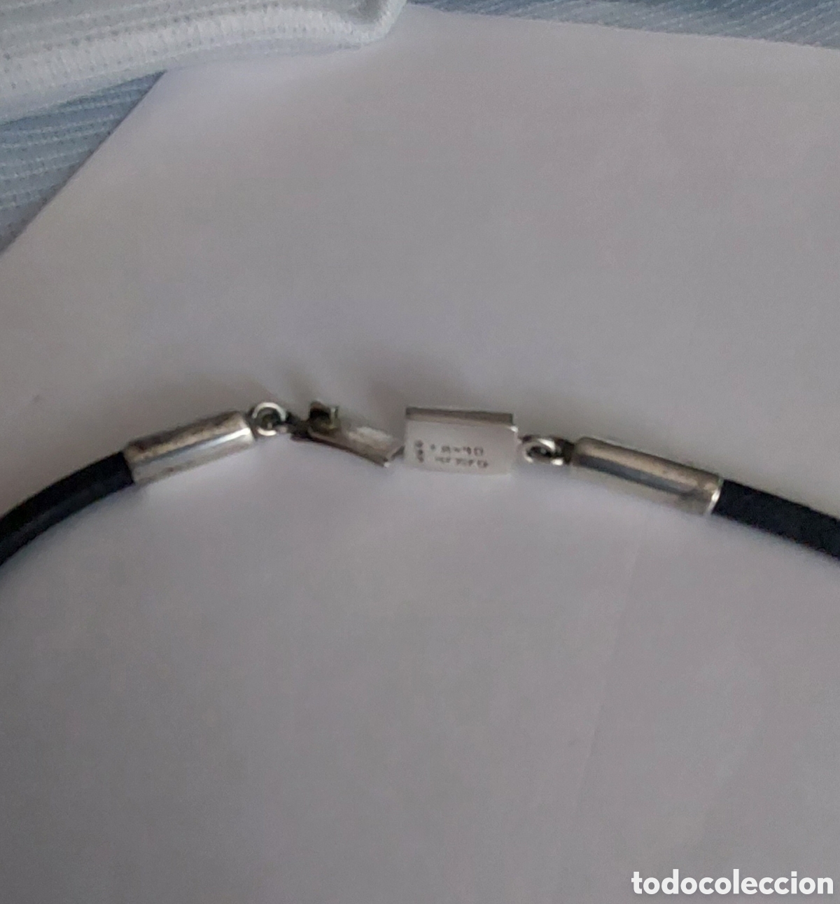 Joyeria: COLLAR PLATA Y CUERO - Foto 5