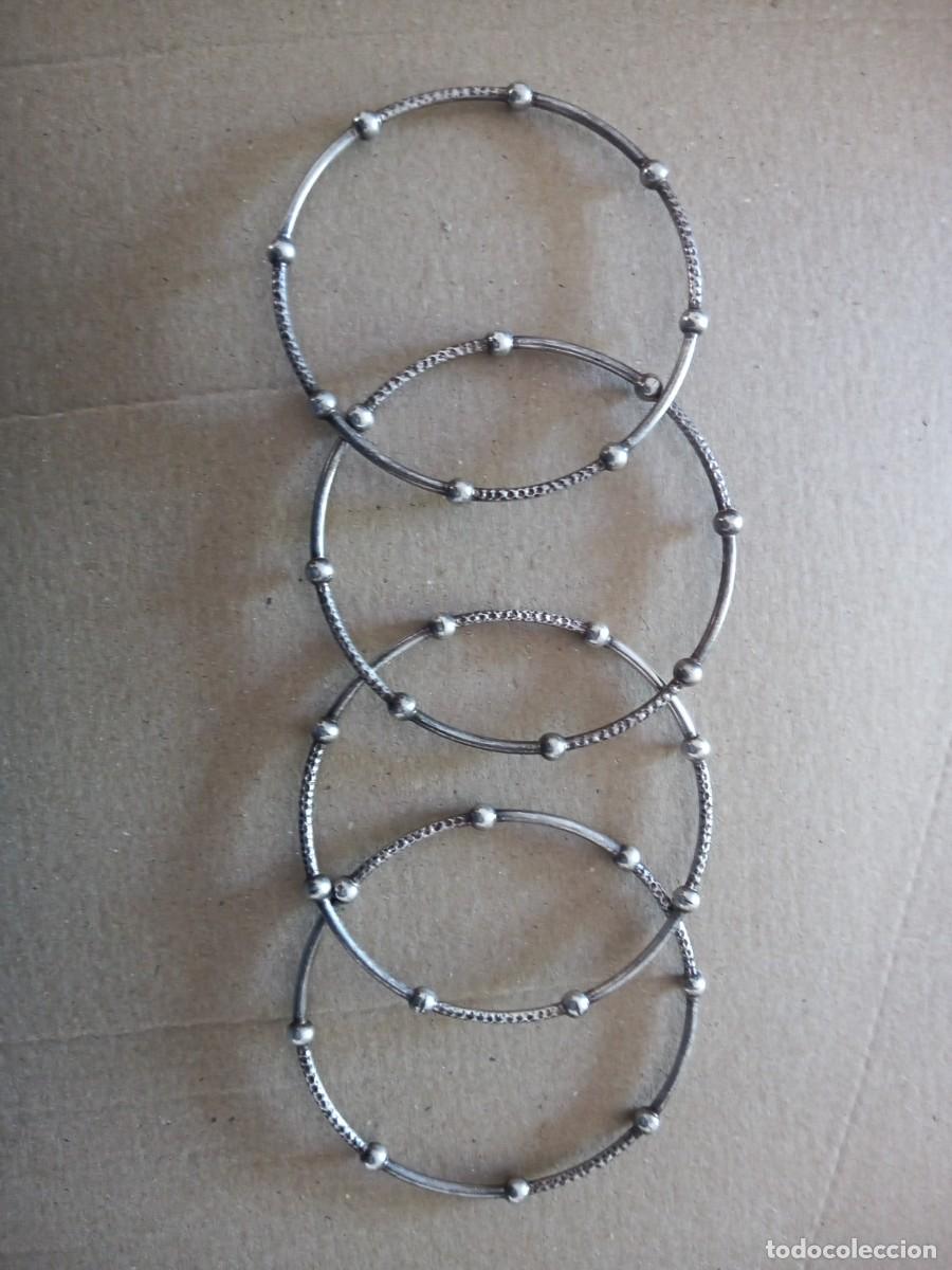 Joyeria: CUATRO PULSERAS ANTIGUAS - Foto 1