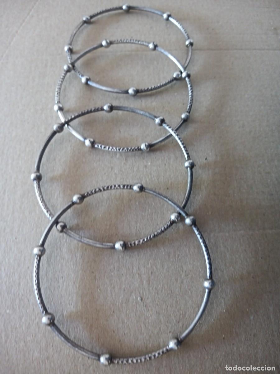 Joyeria: CUATRO PULSERAS ANTIGUAS - Foto 3