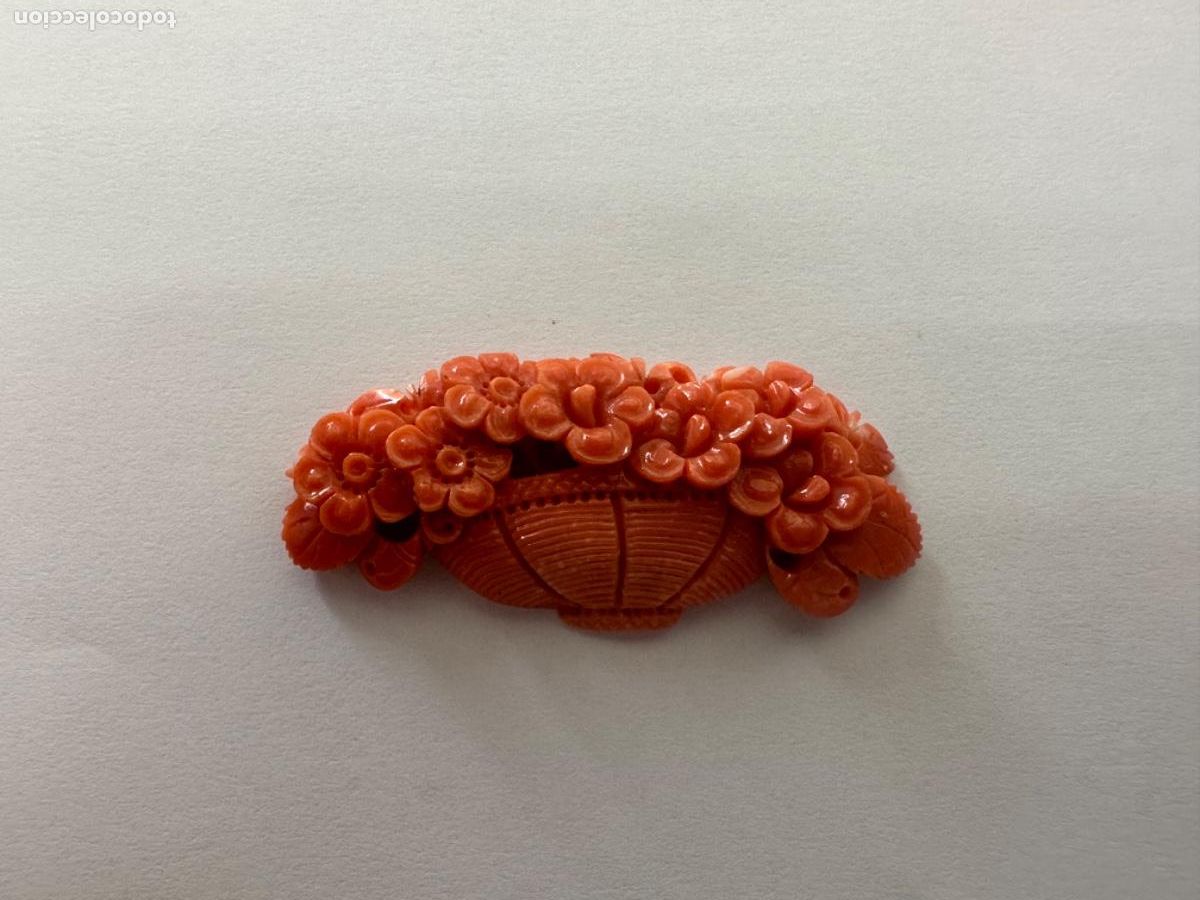 Joyeria: Flores de coral tallado - Foto 2