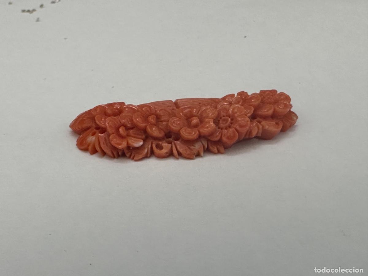 Joyeria: Flores de coral tallado - Foto 4