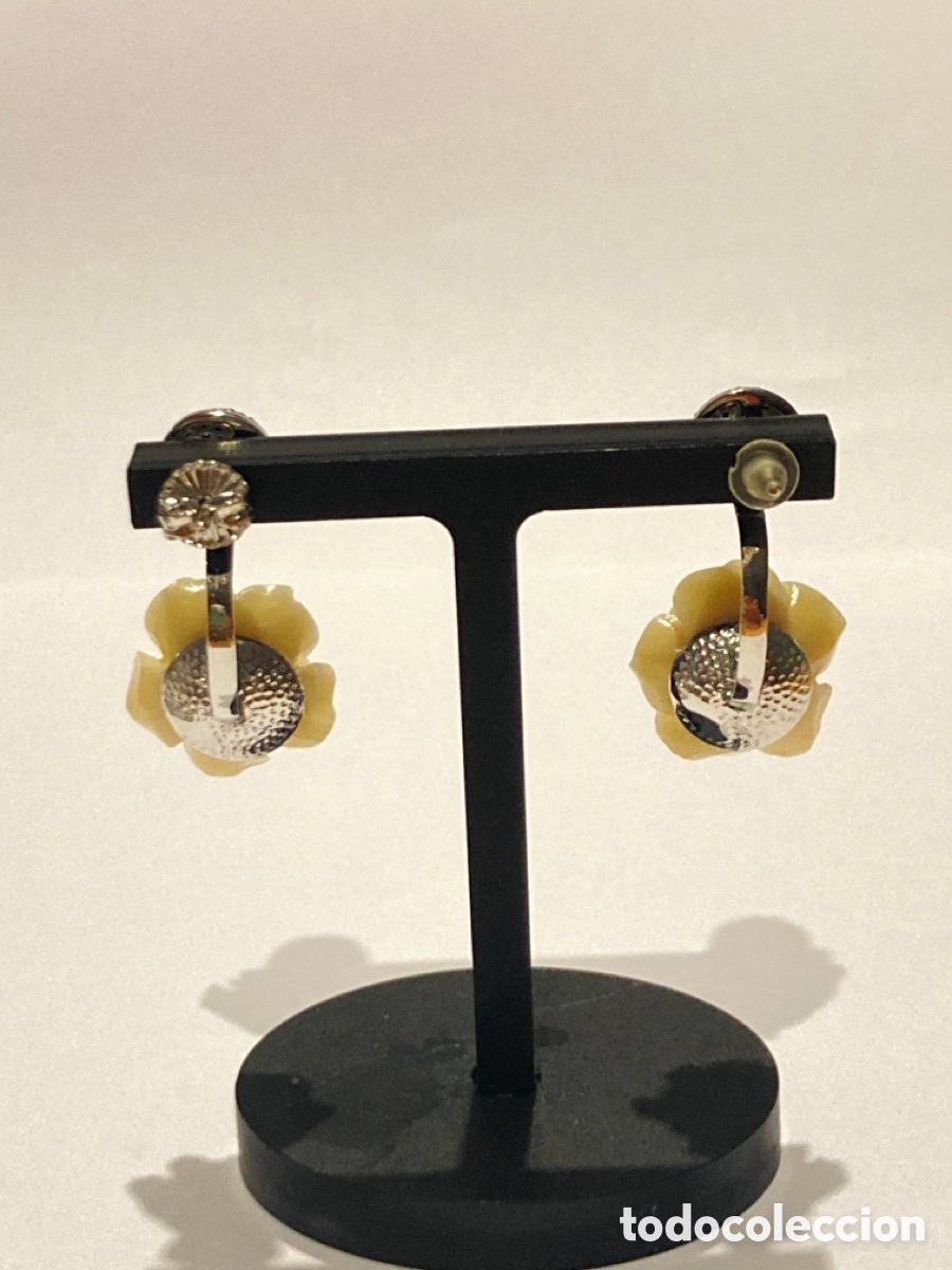 Joyeria: Pendientes de plata 2 en 1 con circonitas negras /P134 - Foto 4