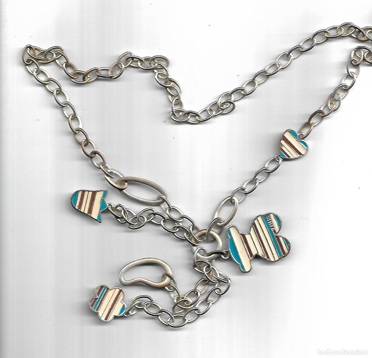 Joyeria: MUY BONITO Y ANTIGUO COLLAR PLATEADO - Foto 1