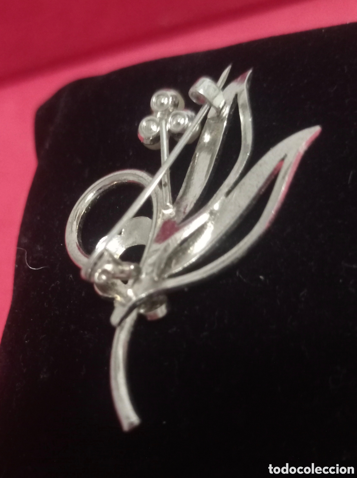 Joyeria: ⚜️ BONITO ANTIGUO BROCHE VINTAGE - Foto 4