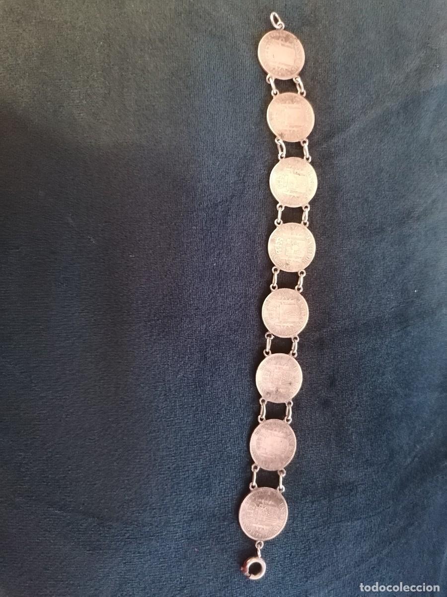 Joyeria: Antigua pulsera plata - Foto 2